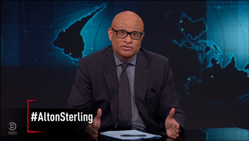 #EndorseThis: After Alton Sterling’s Death, Larry Wilmore Asks: Where Are The #AllLivesMatter Protests?
