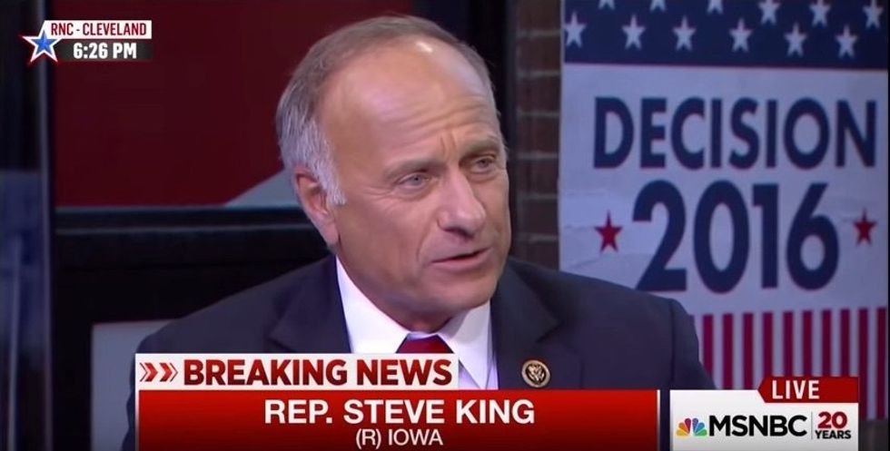 WATCH: Steve King Brings White Supremacy Back Into The Mainstream