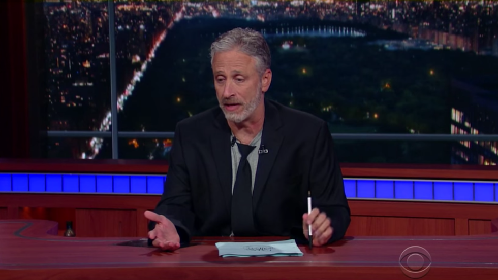 #EndorseThis: Jon Stewart Makes A Glorious Return