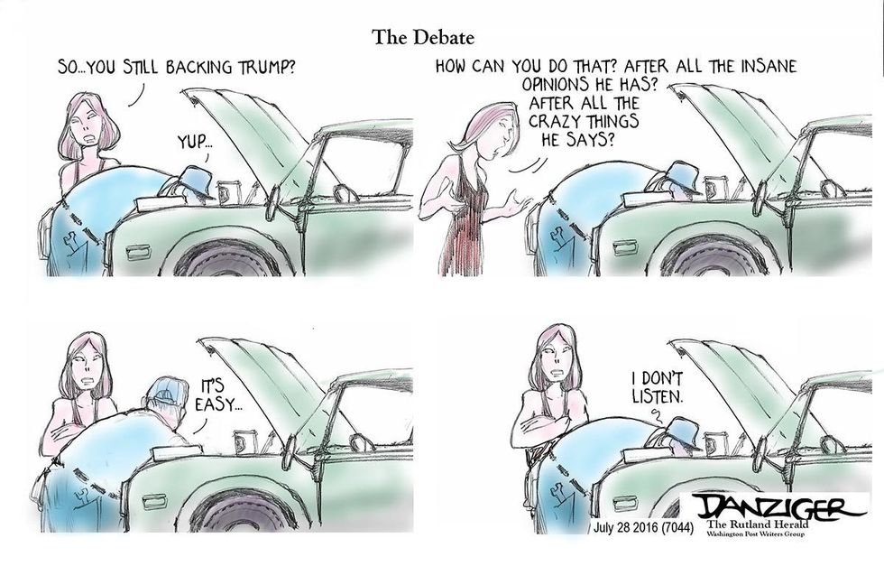 Cartoon: The Debate