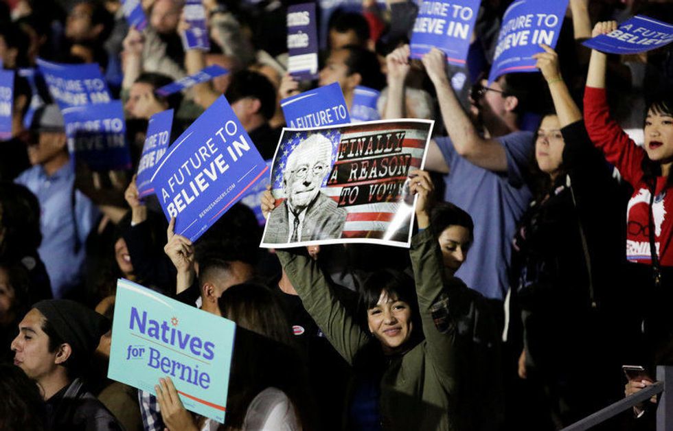 Sanders Delegates Are Not Going Away Quietly at the DNC