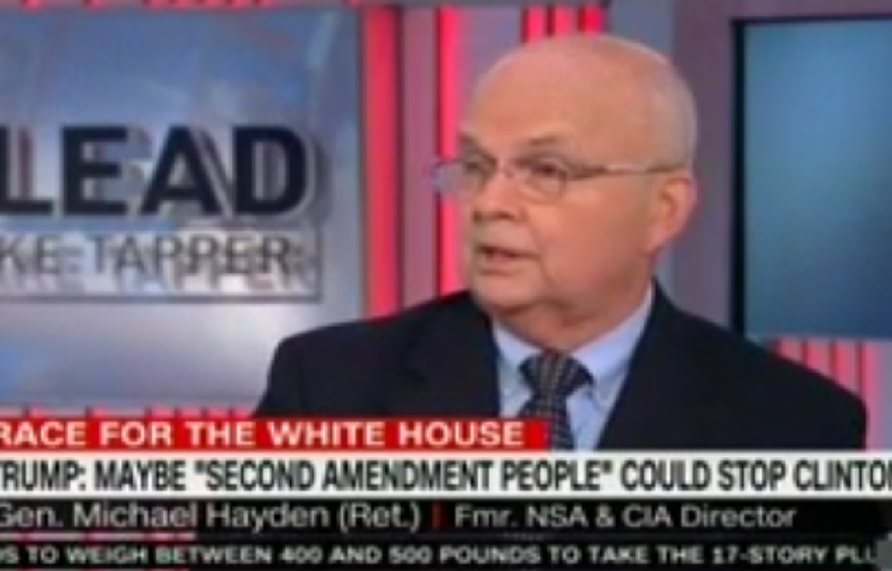 Former NSA Director: Someone Else Making Trump’s 2nd Amendment Comment Would “Be In The Back Of A Police Wagon”