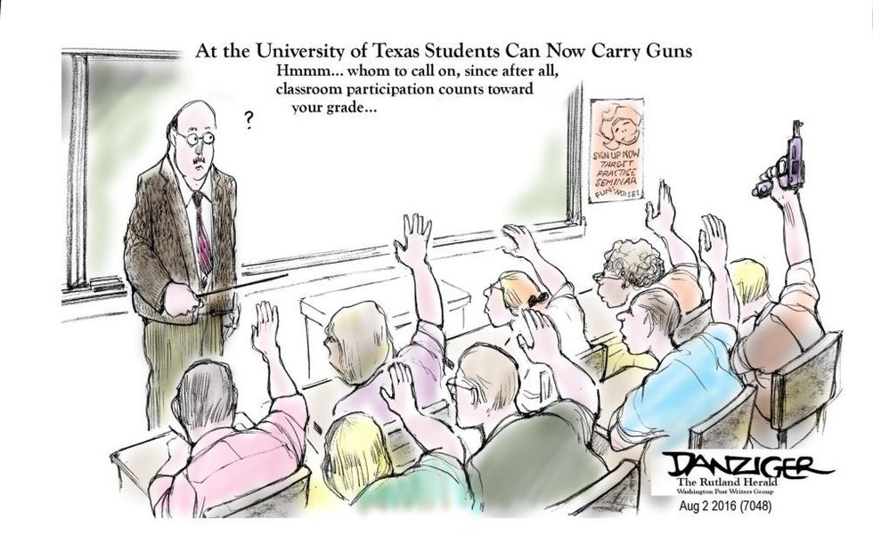 Cartoon: Guns On Campus