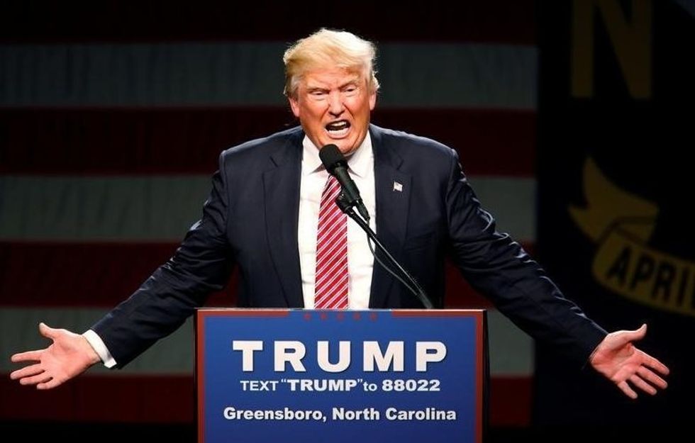 Protesters With Pocket Constitutions Thrown Out Of Trump Rally