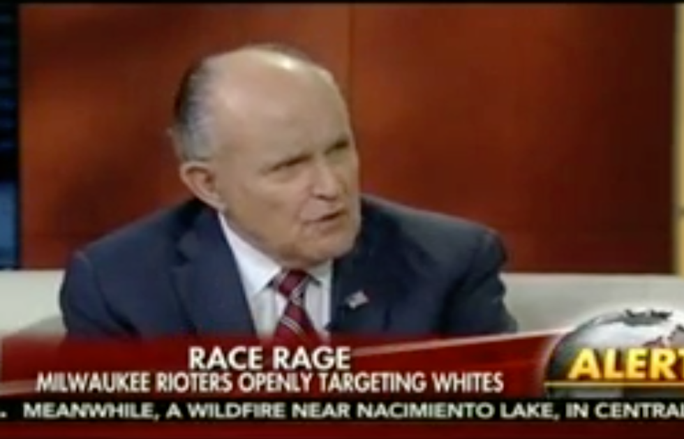 Why Did Rudy Giuliani Say Milwaukee Rioting Proves Trump Right On ‘Law And Order’?