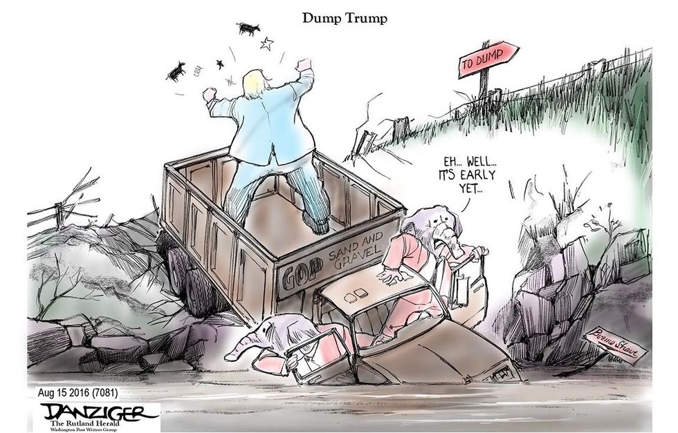 Cartoon: Dump Trump