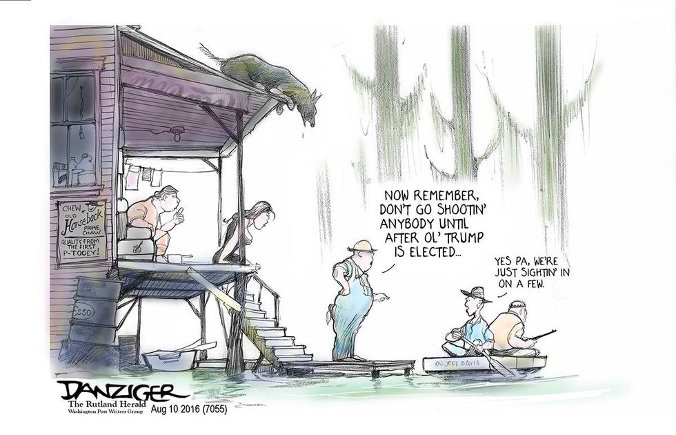 Cartoon: Trump’s ‘Second Amendment People’