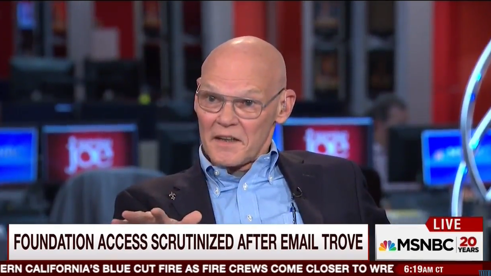#EndorseThis: James Carville On The Clinton Foundation’s New Restrictions: ‘Somebody’s Going To Hell For This’
