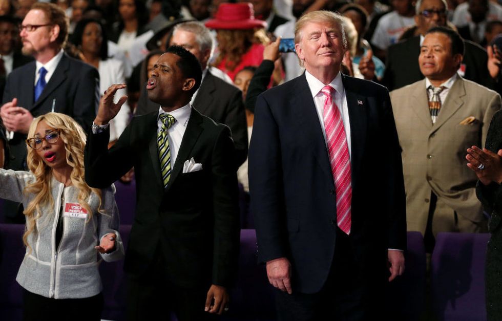 Trump Calls For New Civil Rights Agenda In Visit To Black Church