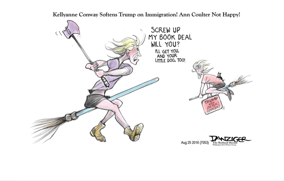 Cartoon: Ann Coulter Is Not Happy