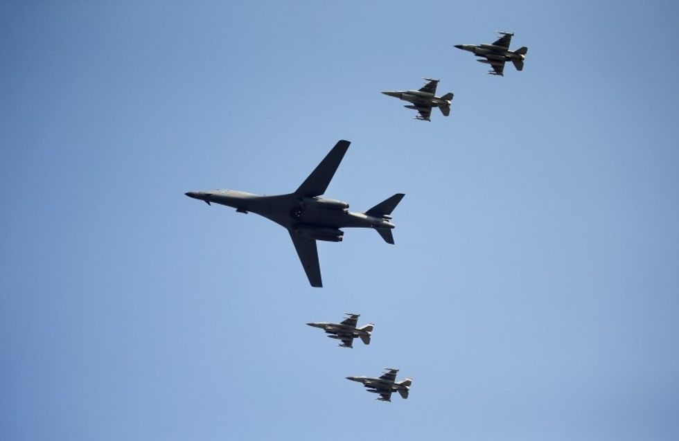U.S. Bombers Fly Over South Korea In Show Of Force After Nuclear Test