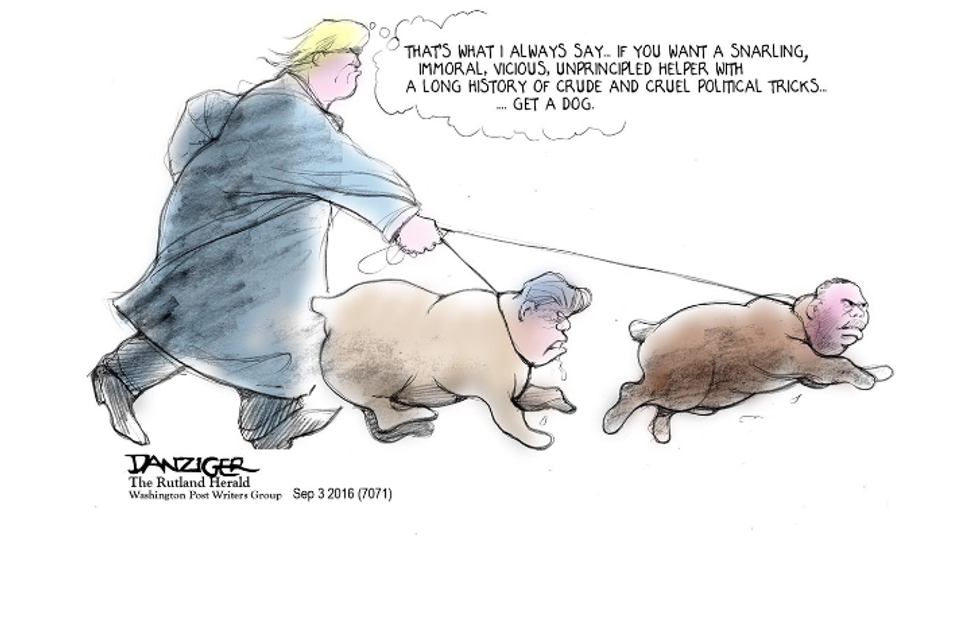 Cartoon: Trump Hires Bannon And Bossie