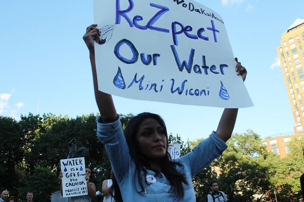 Standing Rock Protests: Dogs, Mace Used On Peaceful Protestors