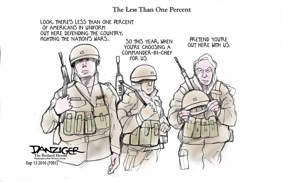Cartoon: The Less Than One Percent