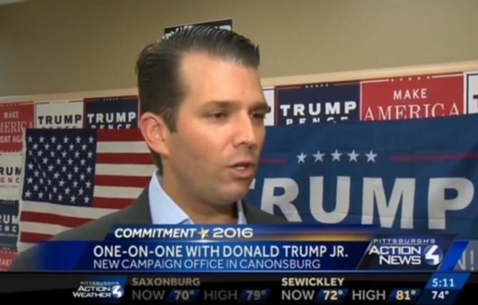 Trump Jr. Interview Shut Down By Aide When Questioned About Trump Foundation