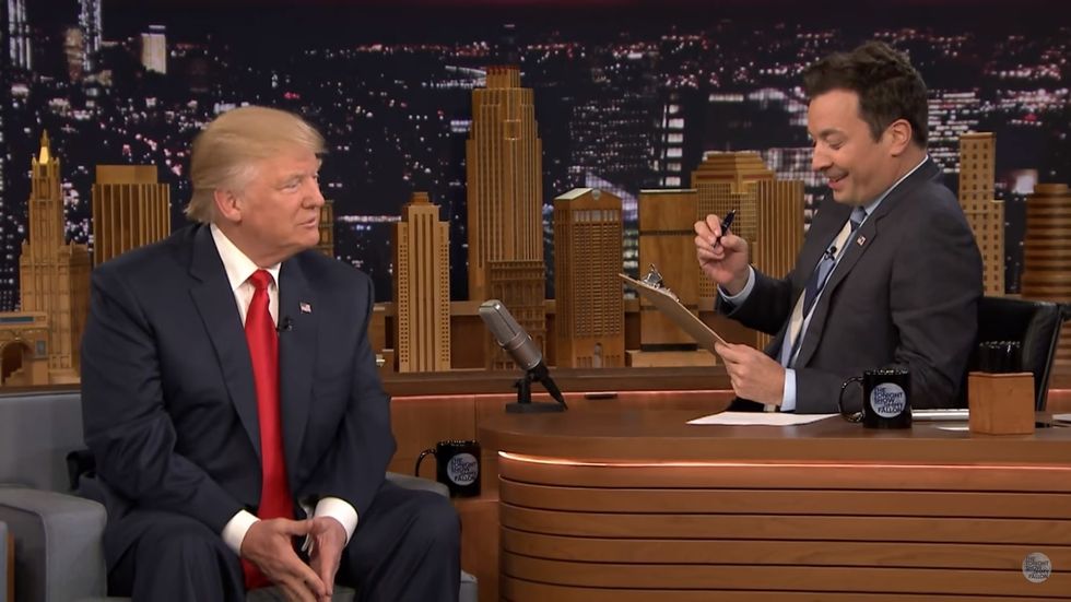 Jimmy Fallon Stumps Trump With Standard Job Interview Questions (Video)