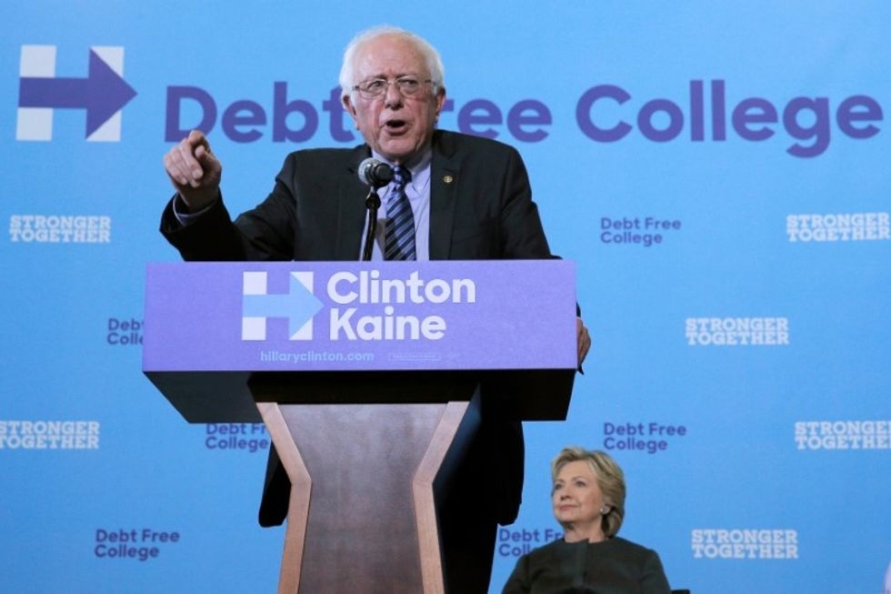 Hillary Clinton Enlists Former Foe Bernie Sanders In Rally For Youth Votes