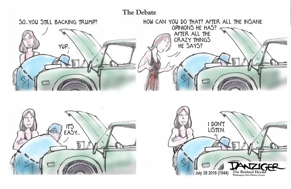 Cartoon: The Debate