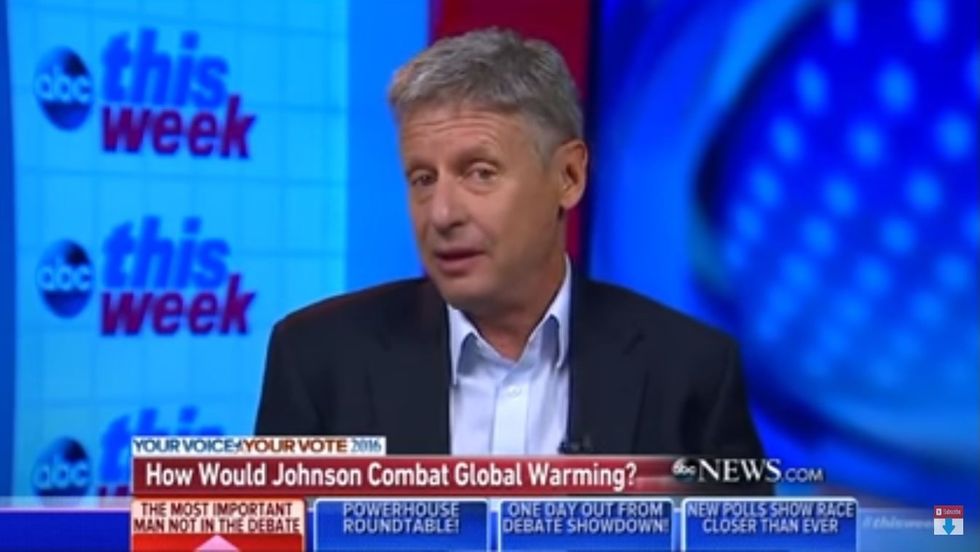#EndorseThis: On Climate Change, Gary Johnson Says We ‘Have To Inhabit Other Planets’