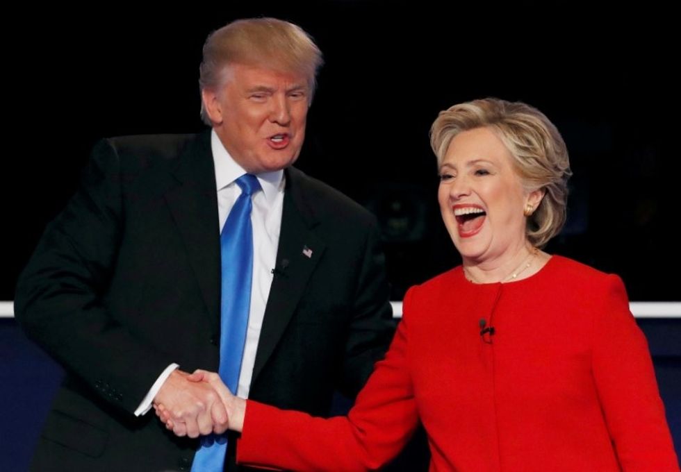 Clinton, Trump Clash Over Race, Experience In First Debate