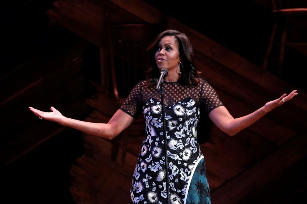 Michelle Obama Delivers Emotional Rebuke Of ‘Intolerable’ Trump