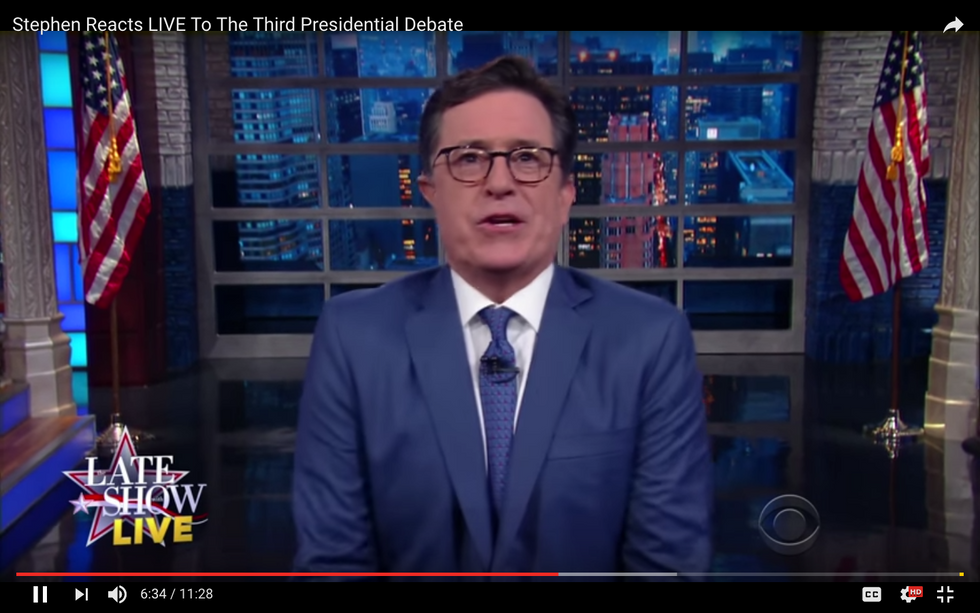 #EndorseThis: Colbert Describes What Trump Is Doing To The Constitution