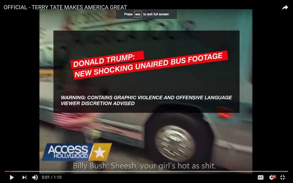 #EndorseThis: Shocking Unaired Footage From Trump’s ‘Access Hollywood’ Tape