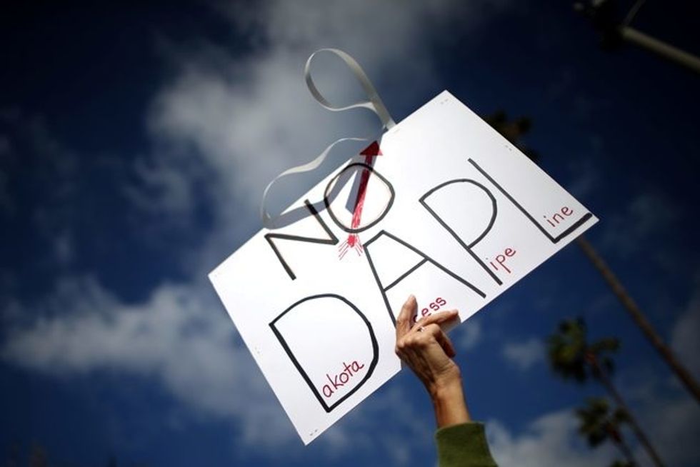 Dozens Of Protesters Arrested At North Dakota Pipeline Demonstration