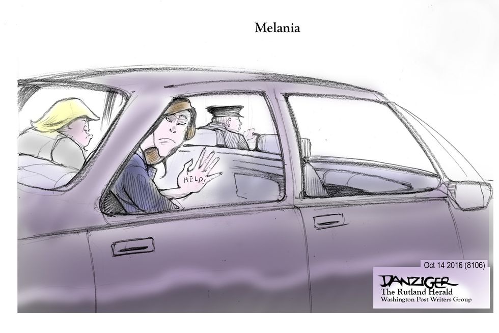Cartoon: Melania