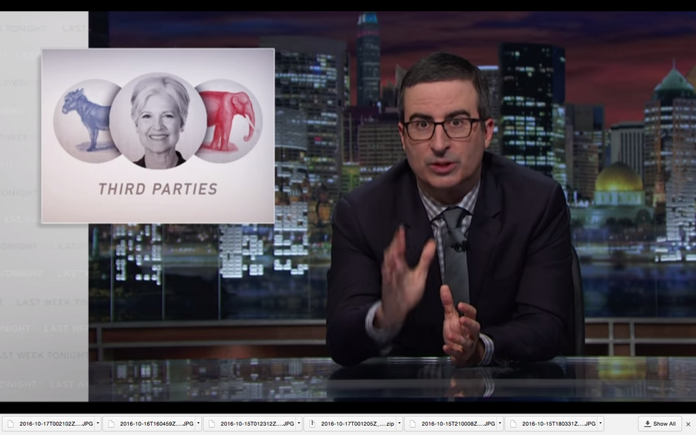 #EndorseThis: John Oliver Deconstructs Those Third-Party “Alternatives”