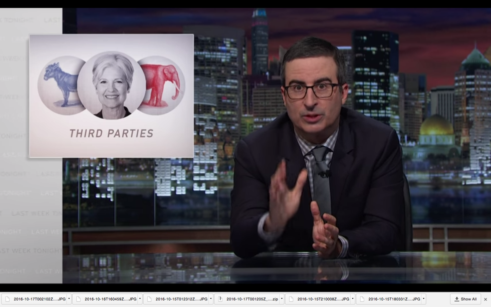 #EndorseThis: John Oliver Deconstructs Those Third-Party “Alternatives”