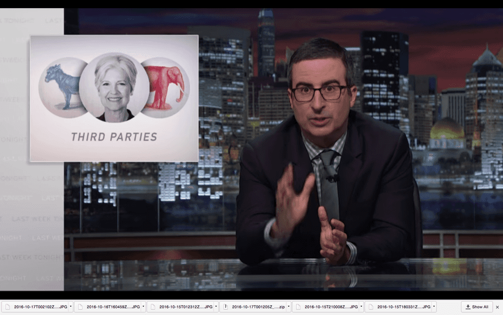 #EndorseThis: John Oliver Deconstructs Those Third-Party “Alternatives”