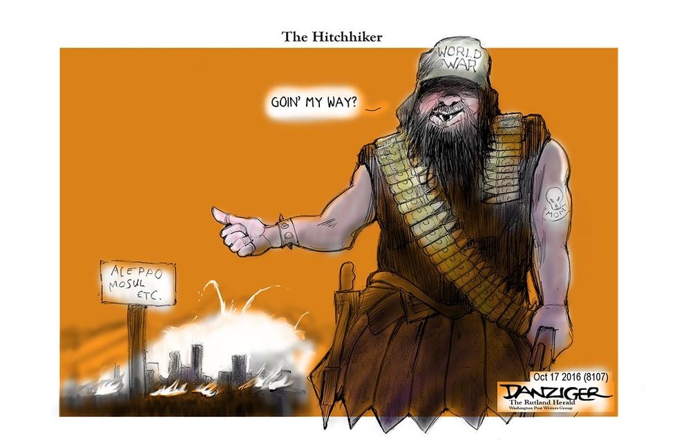 Cartoon: The Hitchhiker