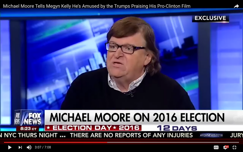 #EndorseThis: Michael Moore Trolls Trumps For Deception About His New Film
