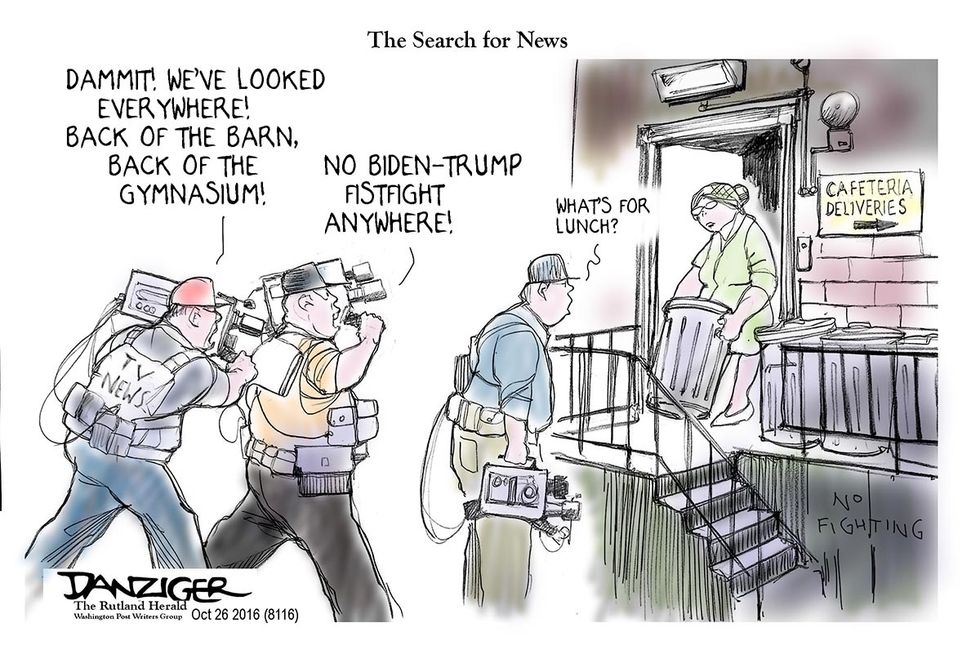 Cartoon: The Search For News