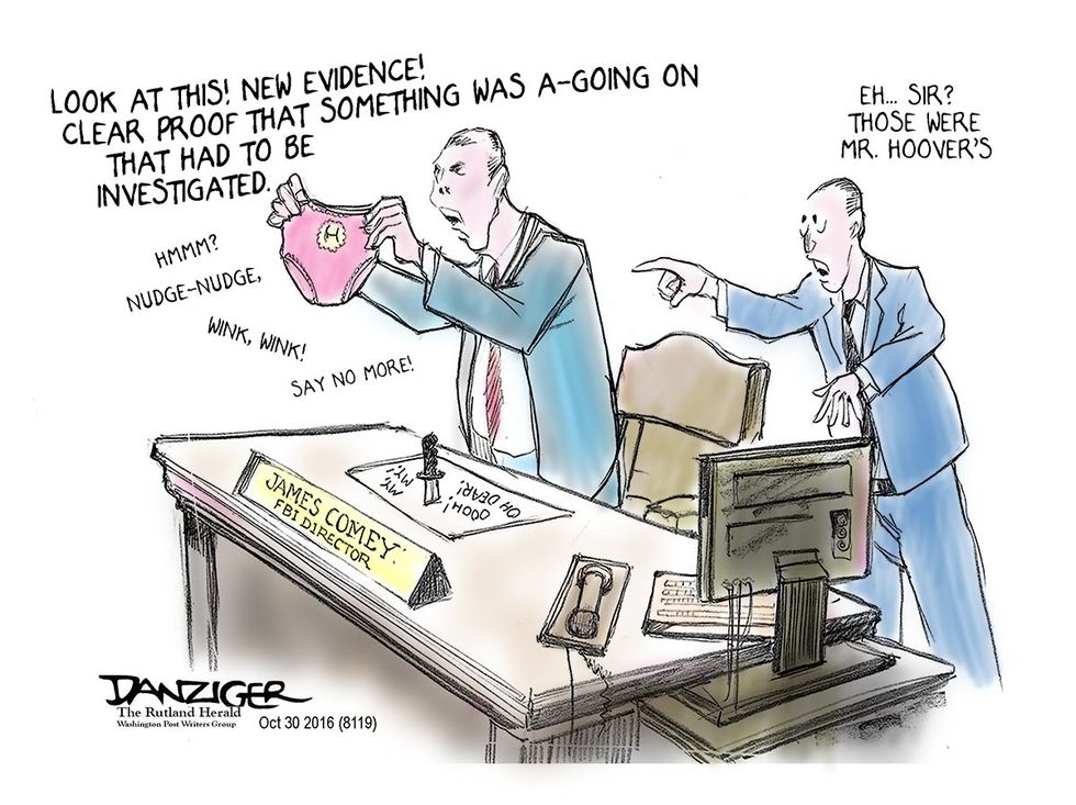 Cartoon: Those Were Mr. Hoover’s