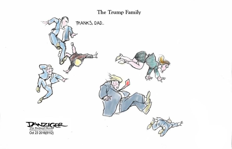 Cartoon: The Trump Family