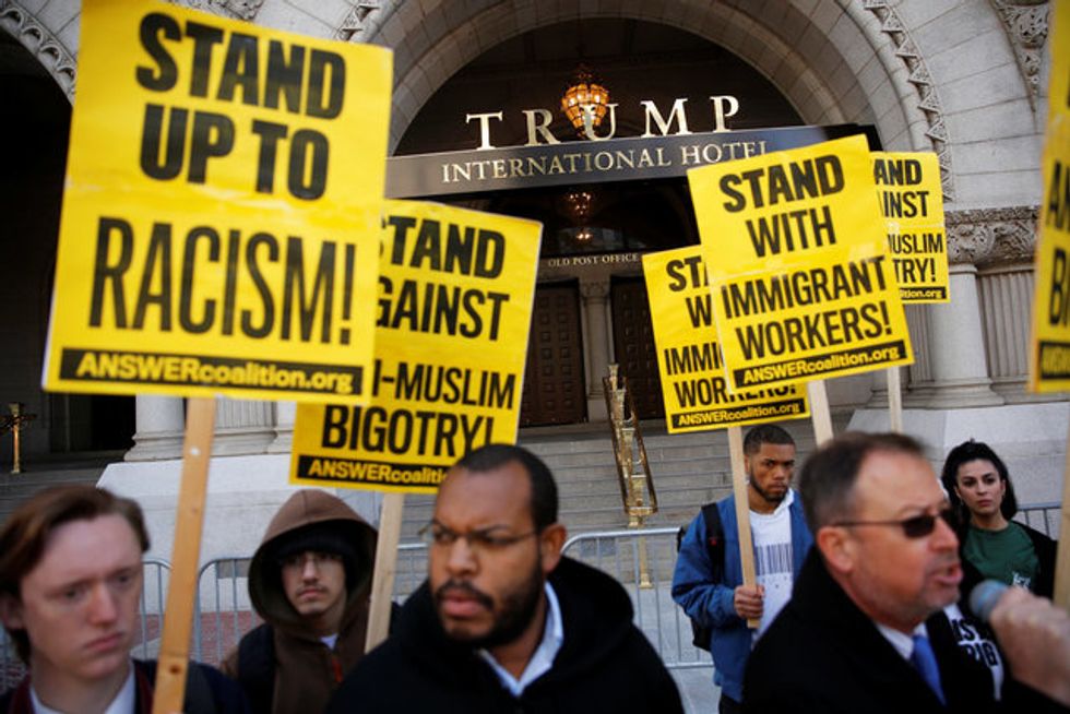 Trump Detours Off Campaign Trail To Tout New Washington Hotel