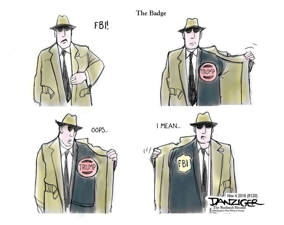 Cartoon: The Badge