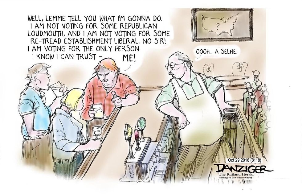 Cartoon: The Selfie
