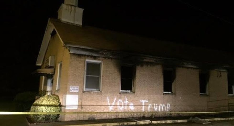 Mississippi Church Burned, Vandalized With Spray Paint: ‘Vote Trump’