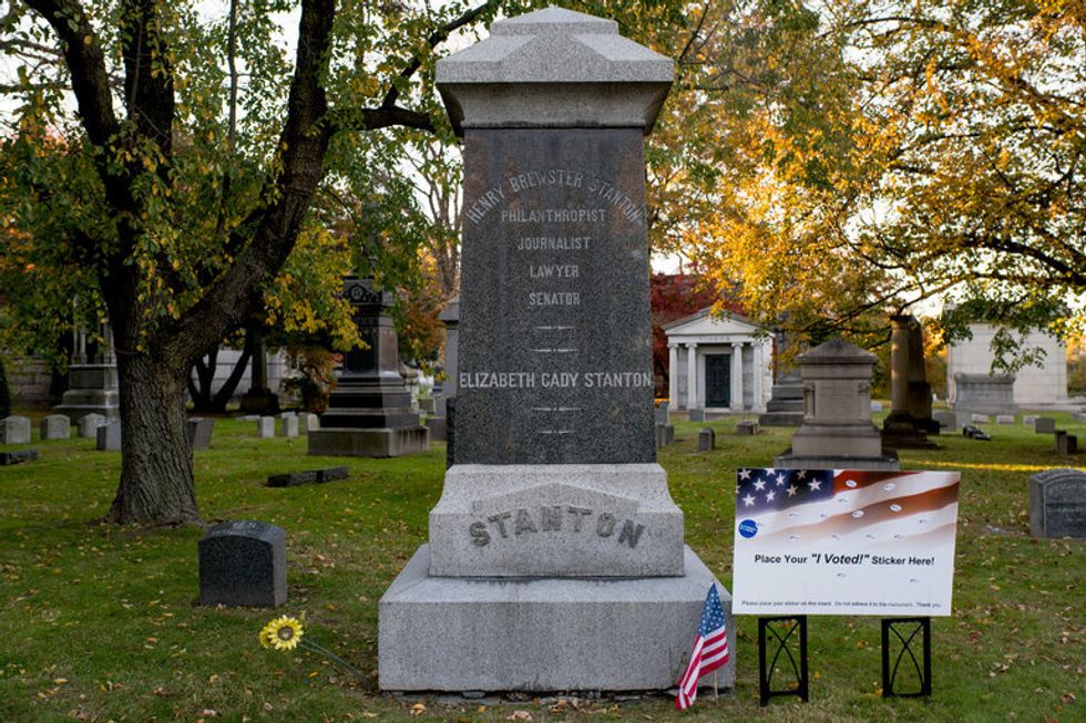 On This Election Day, Americans Gathering At Suffragette Gravesites