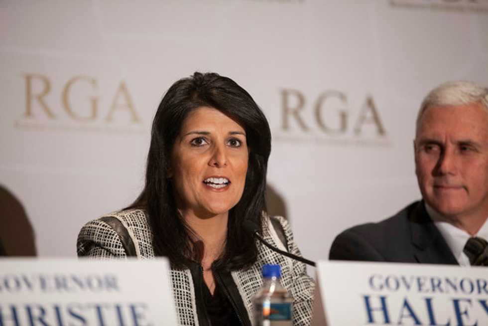 Governor Nikki Haley Chosen For U.N. Ambassador