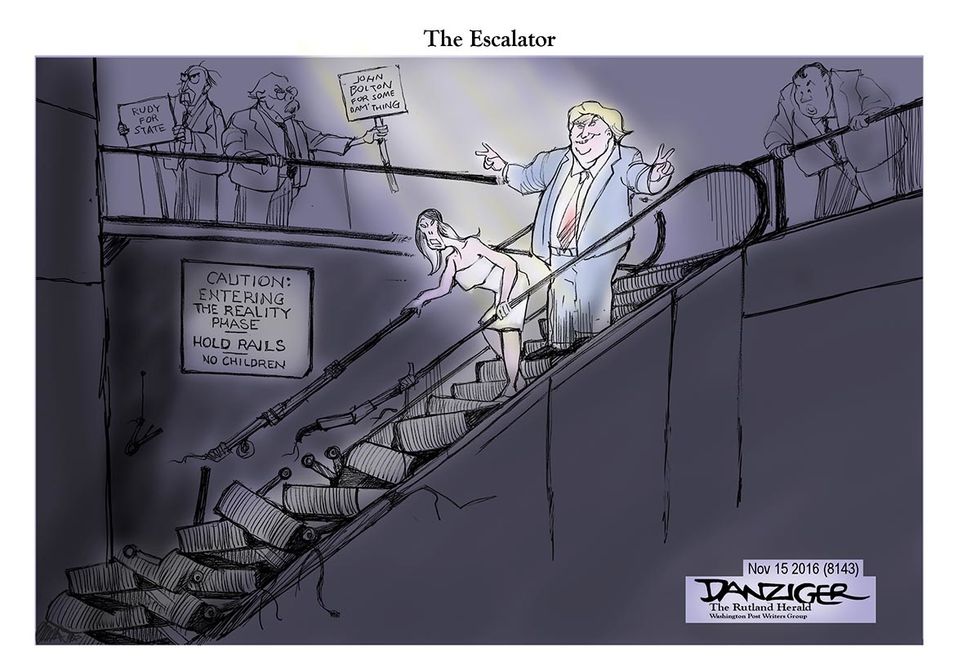 Cartoon: The Escalator