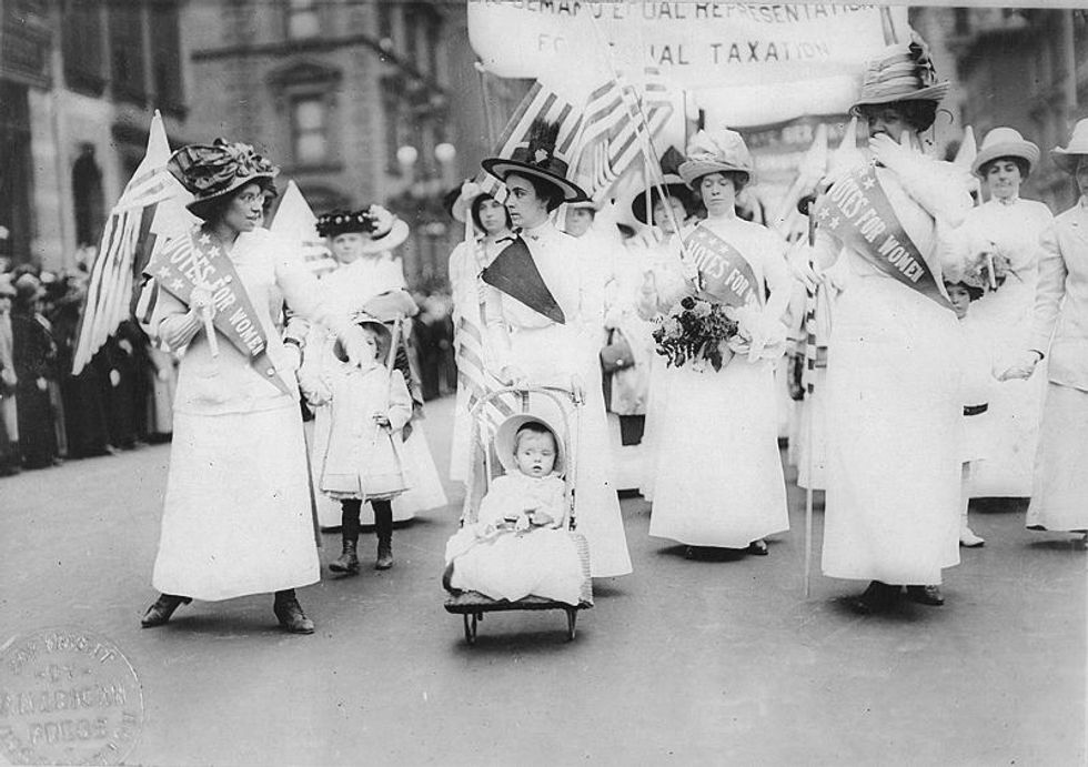 Women Go Marching On Washington