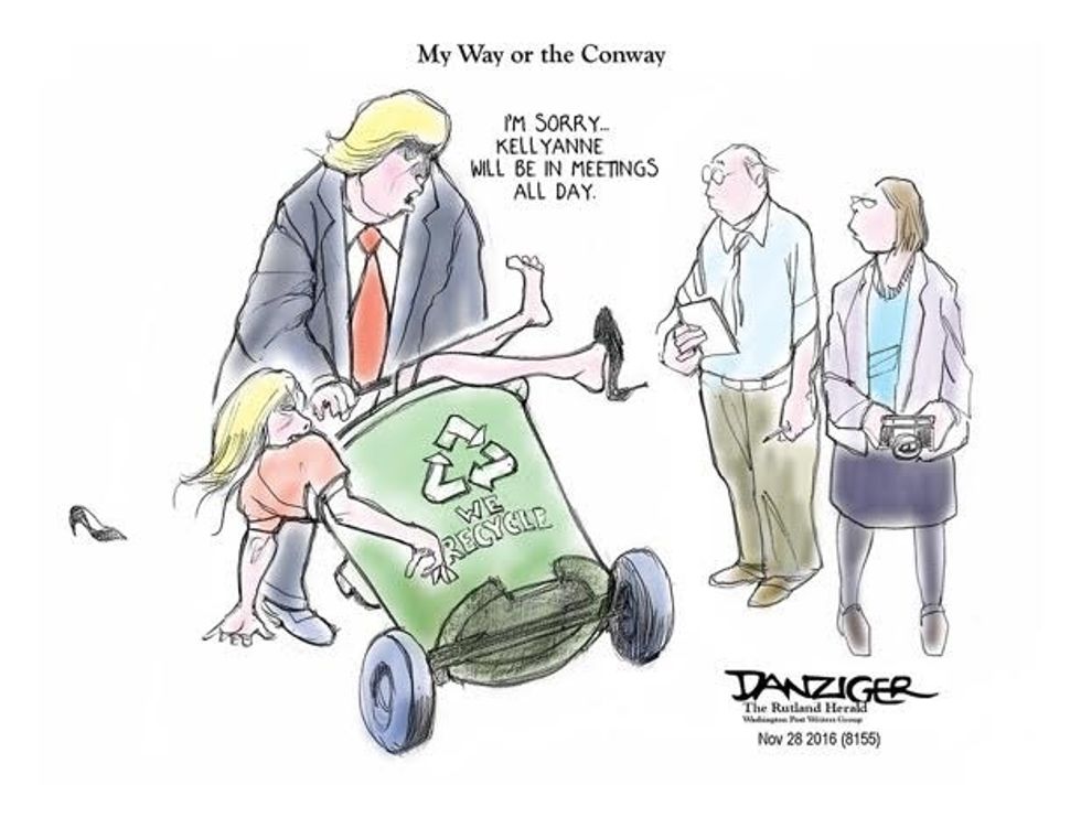 Cartoon: Trump’s Way Or The Conway