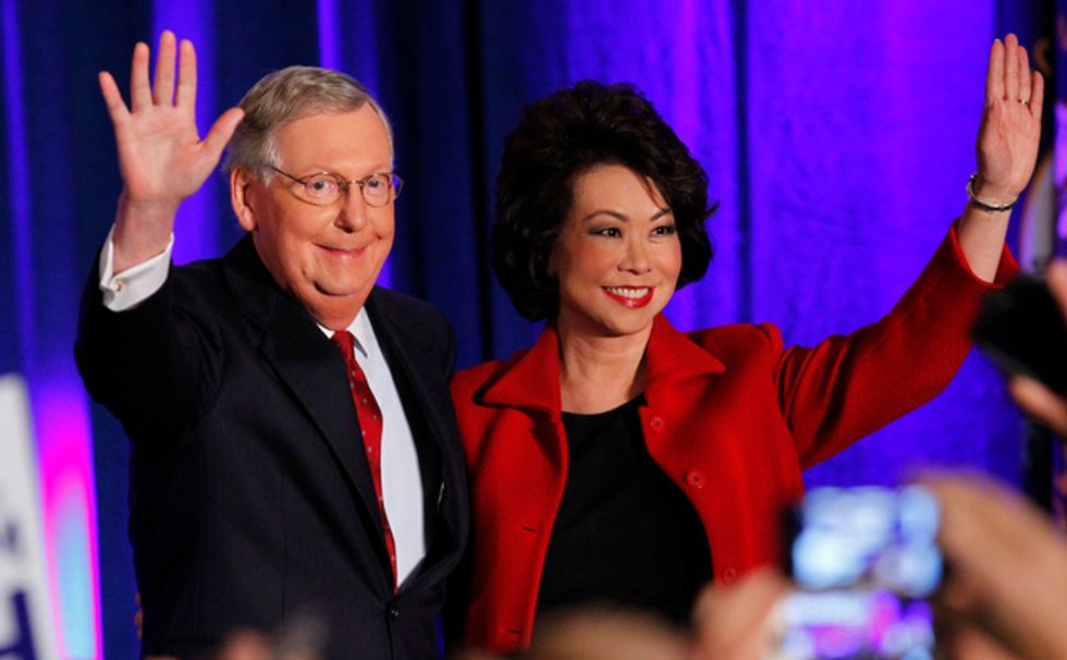 Washington Insider Elaine Chao Picked For Transportation Secretary