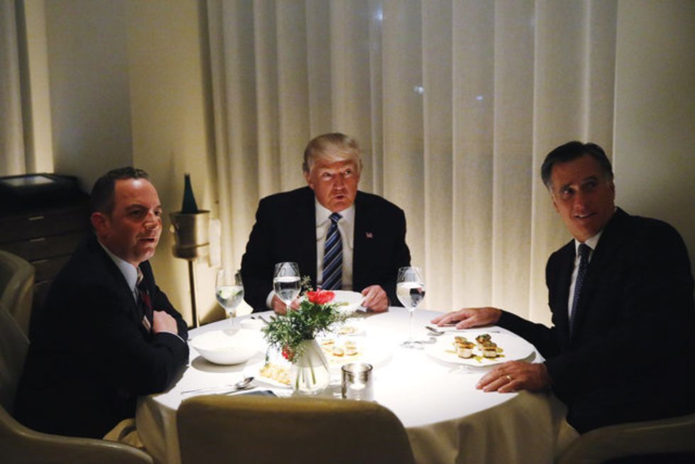 Deal With The Devil: Romney Praises Trump Following Dinner Date