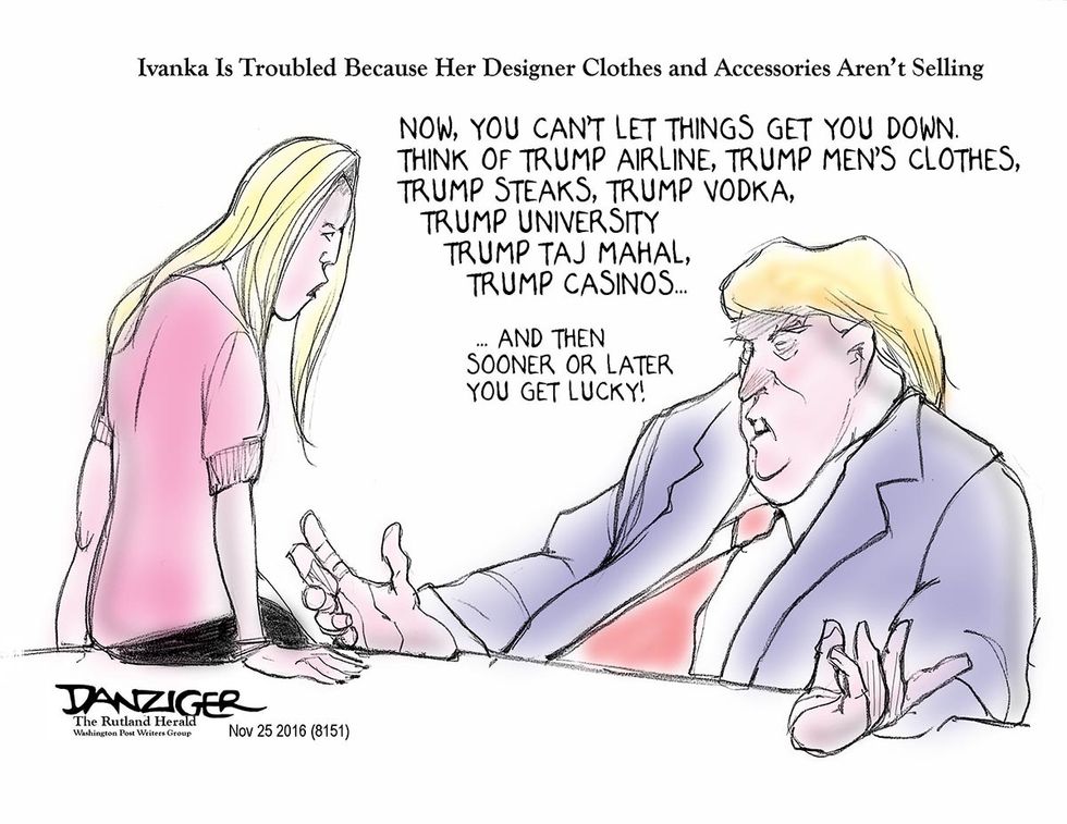 Cartoon: Ivanka Is Troubled