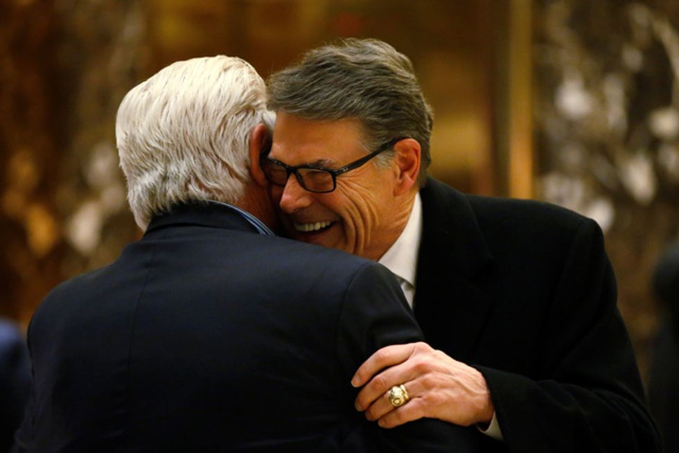 Perry To Lead Energy Department — An Agency He Vowed To Eliminate